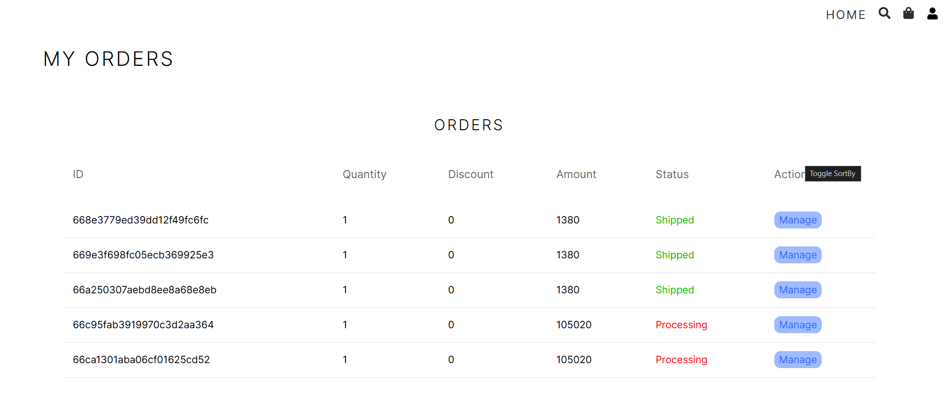 Ecommerce